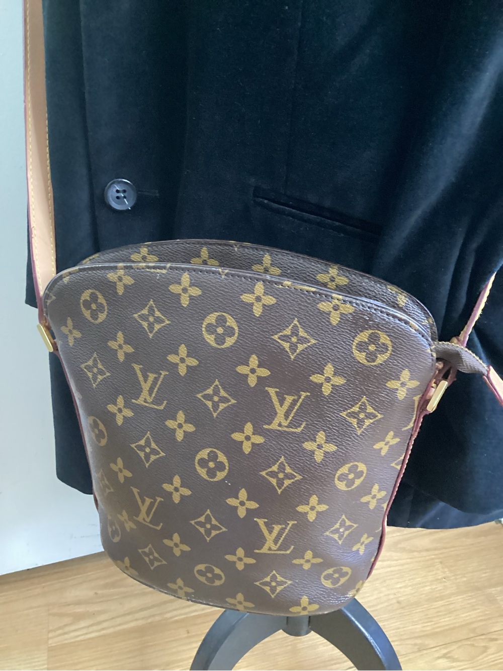 Vintage Louis Vuitton Monogram Druot Crossbody Bag Model M51290 EUC - Picture 16 of 16